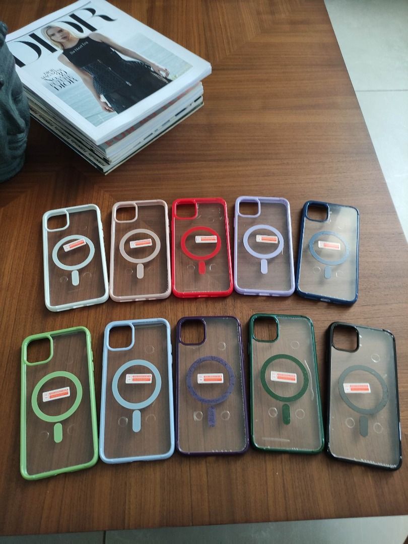 iPhone 11 / iPhone 11 Pro Max Compatible Silicone Clear Case Magnetic (9 Colors Available) (Category: Cases & Sleeves) located in Quezon City. Submitted by bagels42 (Listing ID 1232560206, Image 1). Description: iPhone 11 / iPhone 11 Pro Max Compatible Silicone Clear Case Magnetic (9 Colors Available) Price: 375 Also available for: iPhone 14 iPhone 14 Pro iPhone 14 Pro Max iPhone 14 Plus iPhone 13 iPhone 13 Pro iPhone 12 iPhone 12 Pro iPhone 12 P