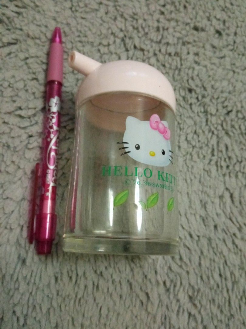 Japan Sanrio 1998 Hello Kitty Soy Sauce Plastic Bottle, Furniture