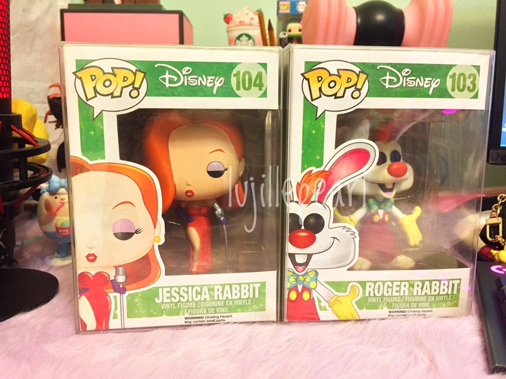 FUNKO | Jessica Rabbit and Roger Rabbit, Hobbies & Toys, Toys & Games ...