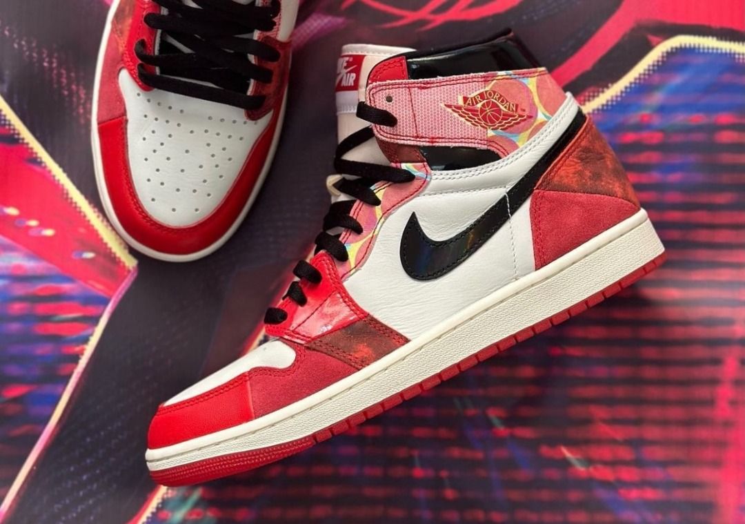 jordan retro 1 spider verse