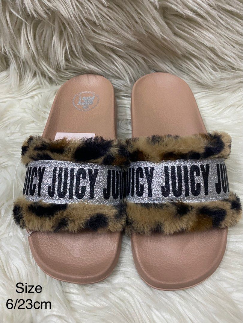 Juicy Couture, Women's Fashion, Footwear, Slippers and slides on Carousell