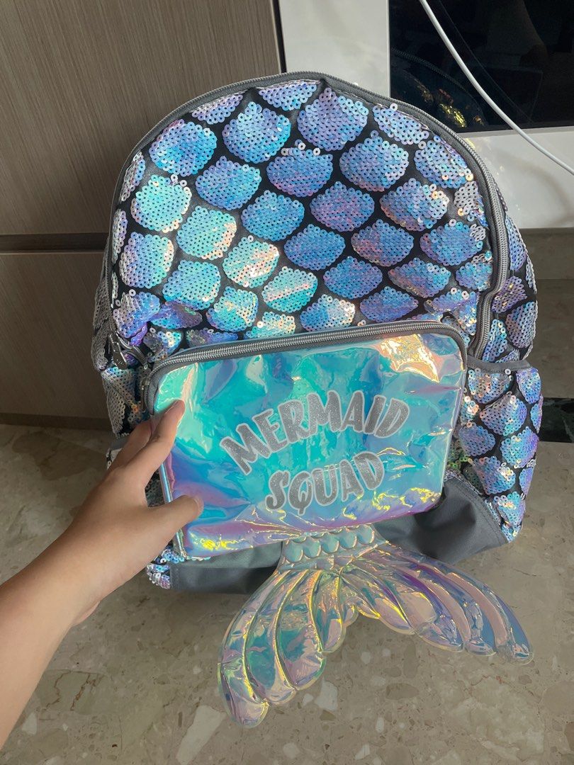 Mermaid justice backpack hotsell
