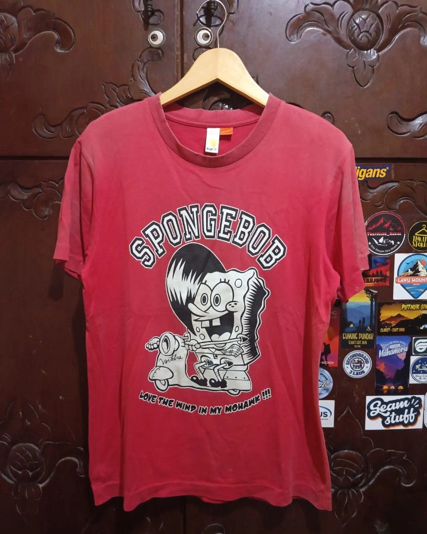 Kaos vintage spongebob official tag by neckledeon on Carousell