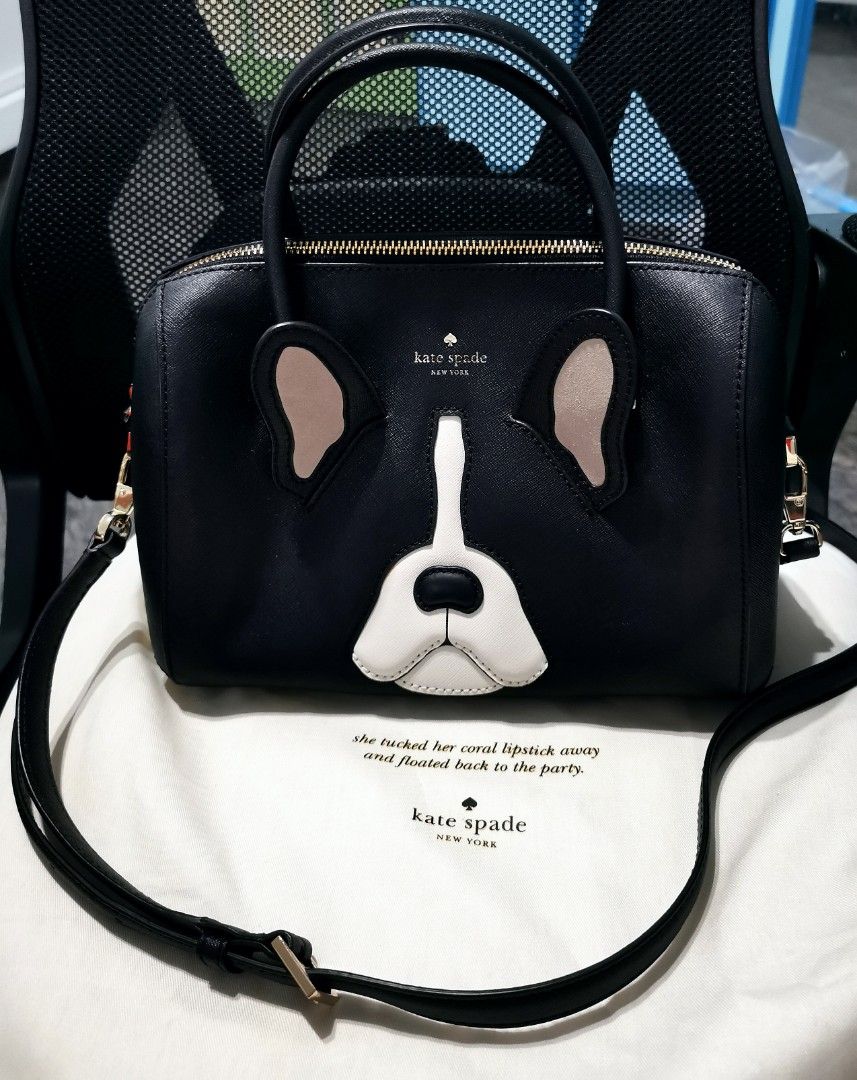 Kate spade french bulldog handbag online