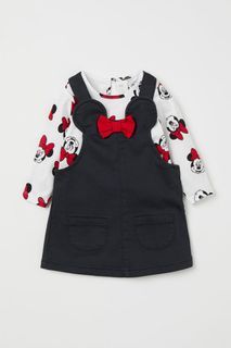 Kids H&M Dungaree Skirt