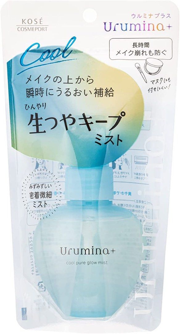 Kose Urumina+ Cool Pure Glow Mist, Beauty & Personal Care, Face, Face