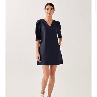 LB Jordia Puff Sleeve Shift Dress