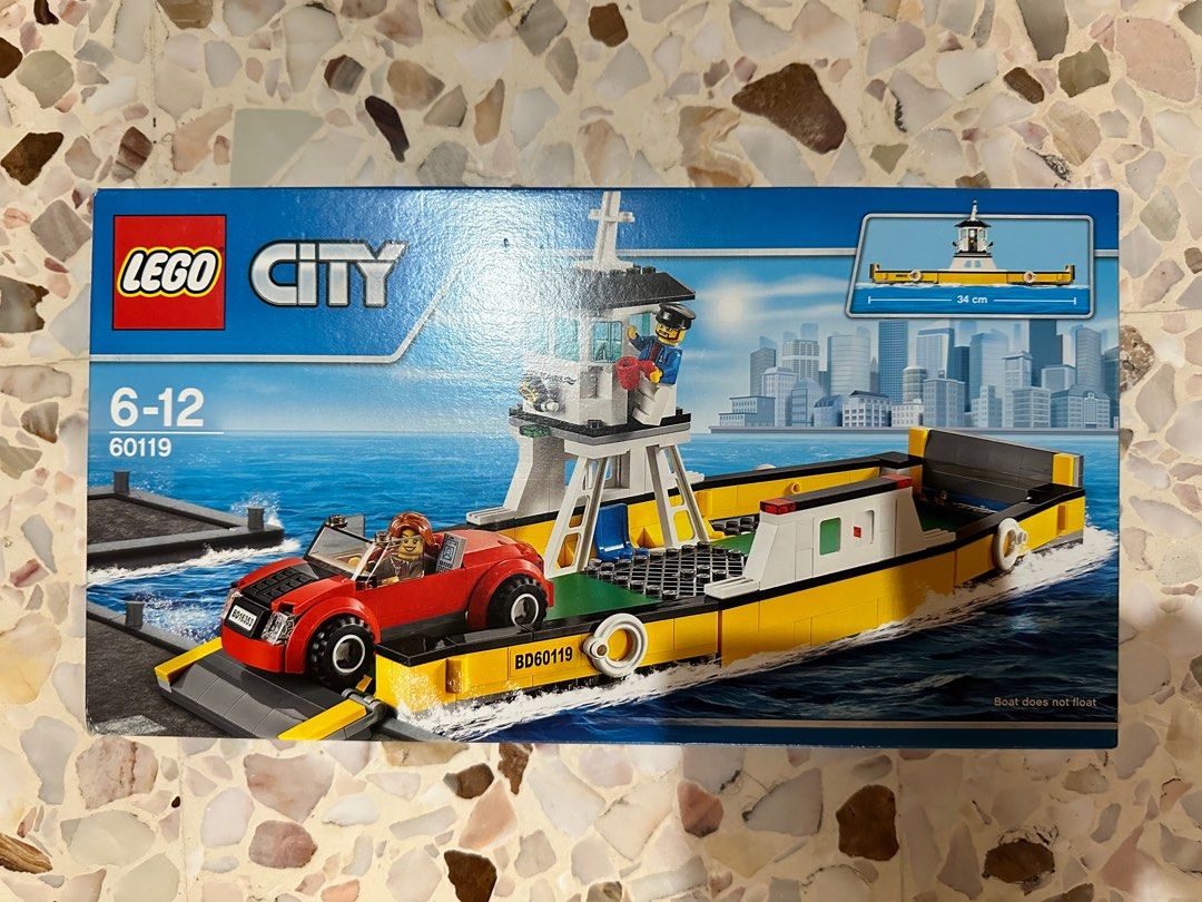 Lego car boat shop