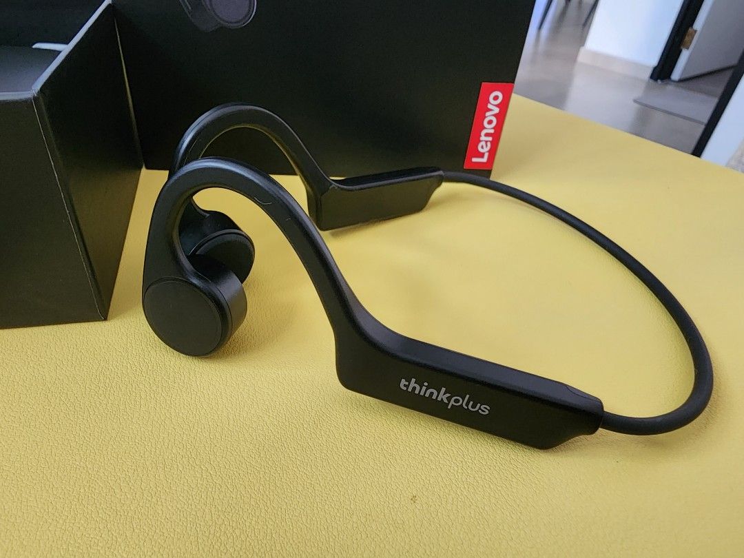 Lenovo thinkplus bone conduction headphone X4 with a type C