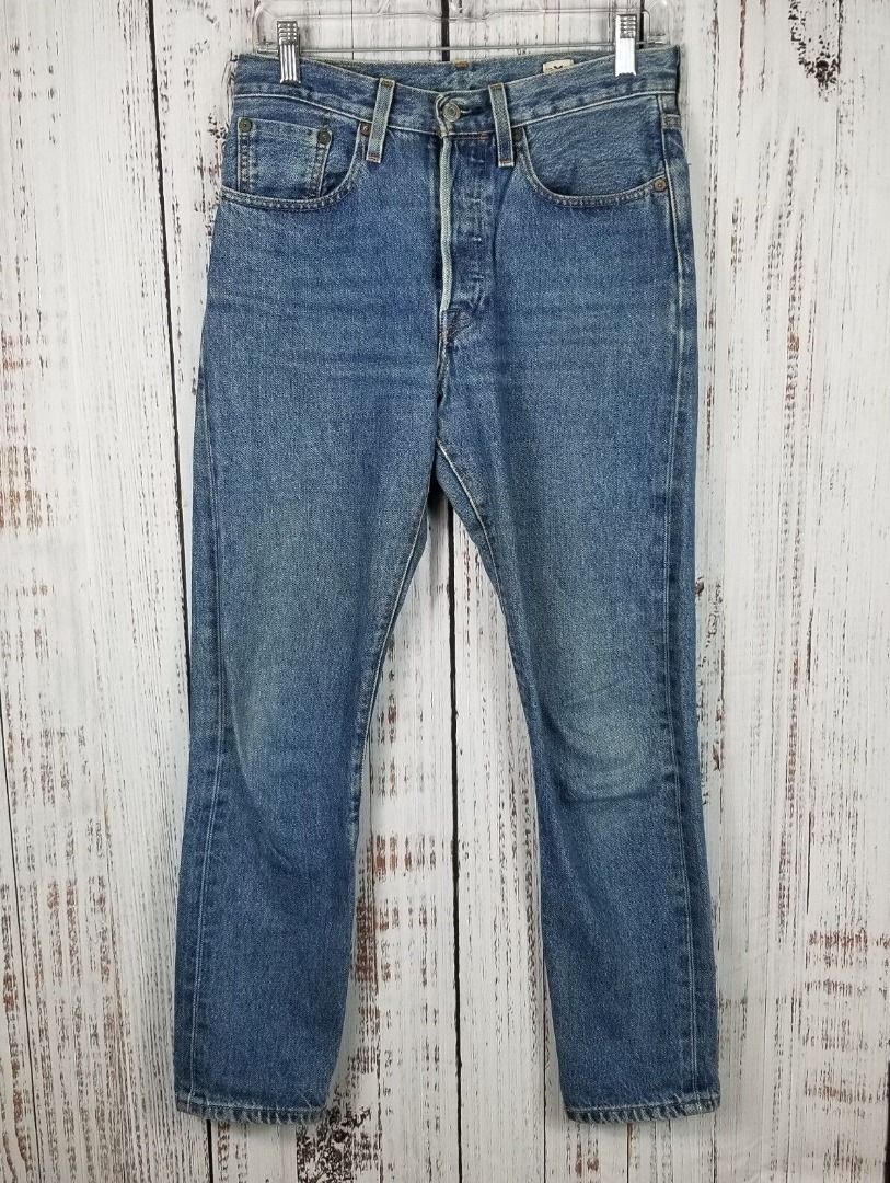 Levi's 501 skinny white oak cone denim shop