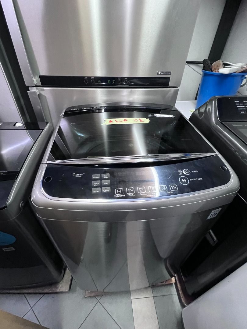LG 14KG TOP LOAD WASHER WTG1434BHF TV Home Appliances Washing Machines and Dryers on Carousell