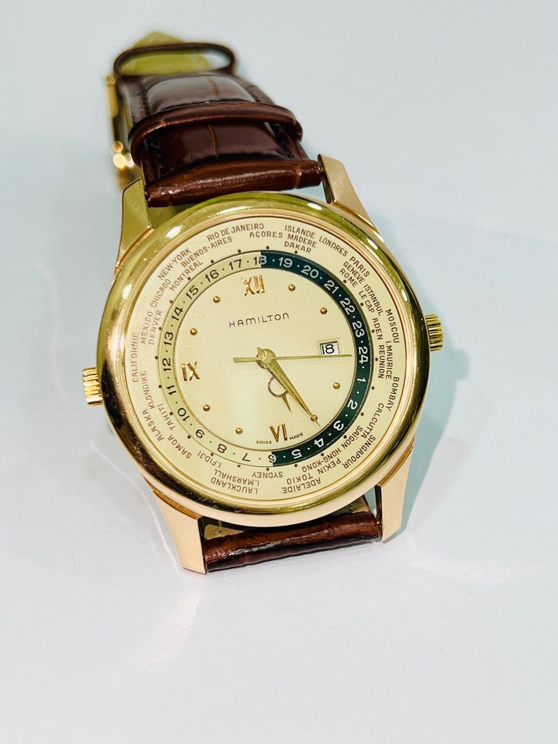 Hamilton cheap worldtimer vintage