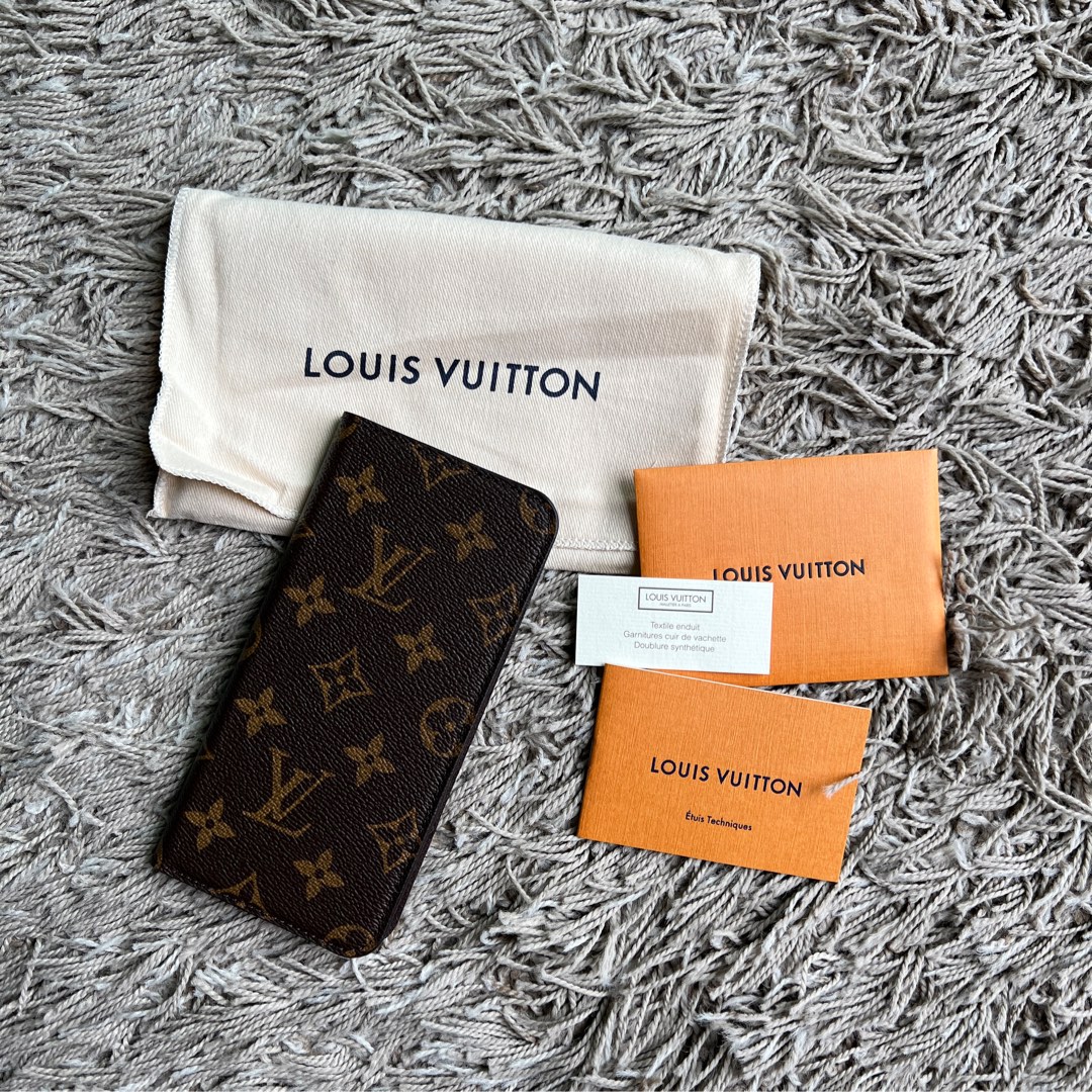 Louis Vuitton iPhone 6 Plus Case Wallet LV Folio Cover Monogram