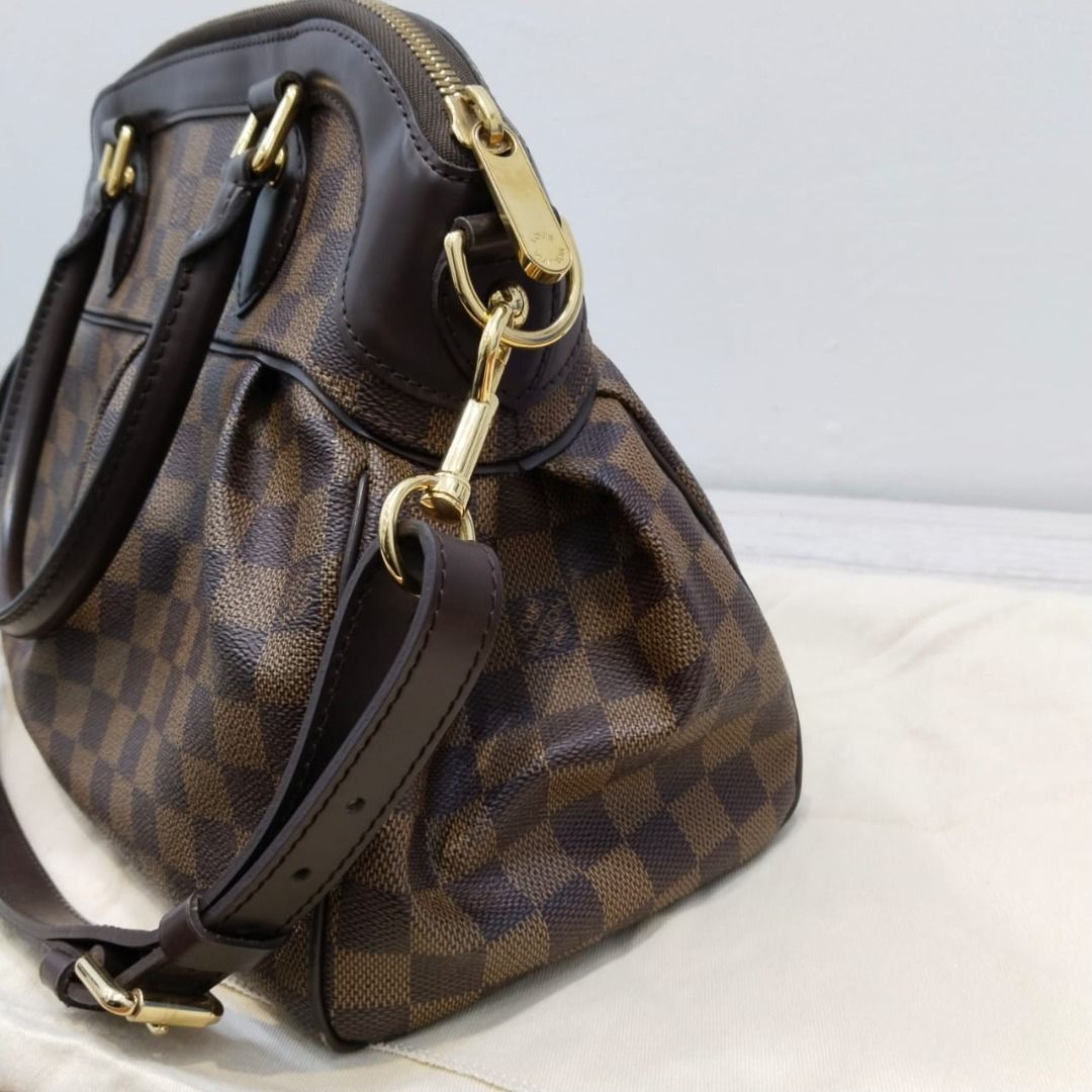 Louis Vuitton Trevi Bag Damier Ebene Canvas GHW