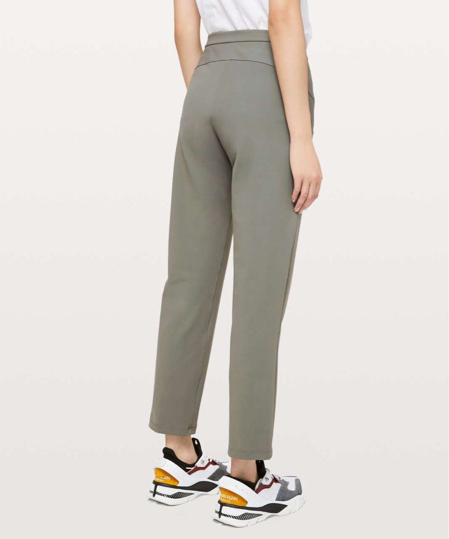Lululemon On The Move Pant - grey sage size 2, Women's Fashion, Bottoms,  Other Bottoms on Carousell