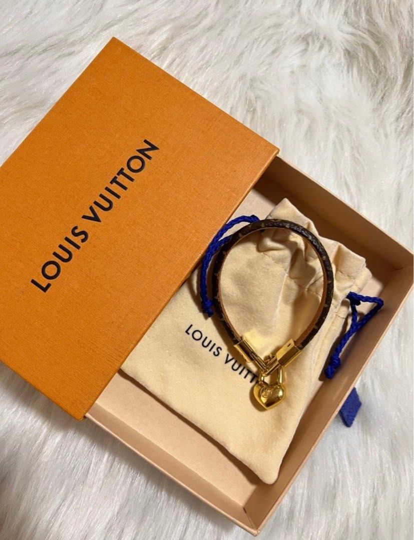 Louis Vuitton Monogram Canvas Crazy In Lock Charm Bracelet