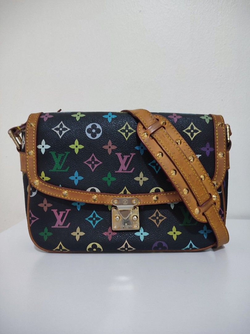 Louis Vuitton Sologne multicolor vintage Multiple colors Leather ref.127088  - Joli Closet