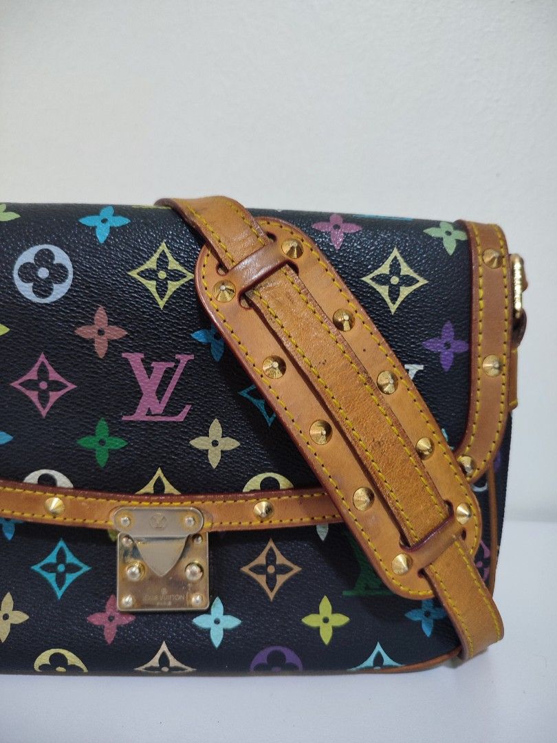 Louis Vuitton Sologne multicolor vintage Multiple colors Leather ref.127088  - Joli Closet