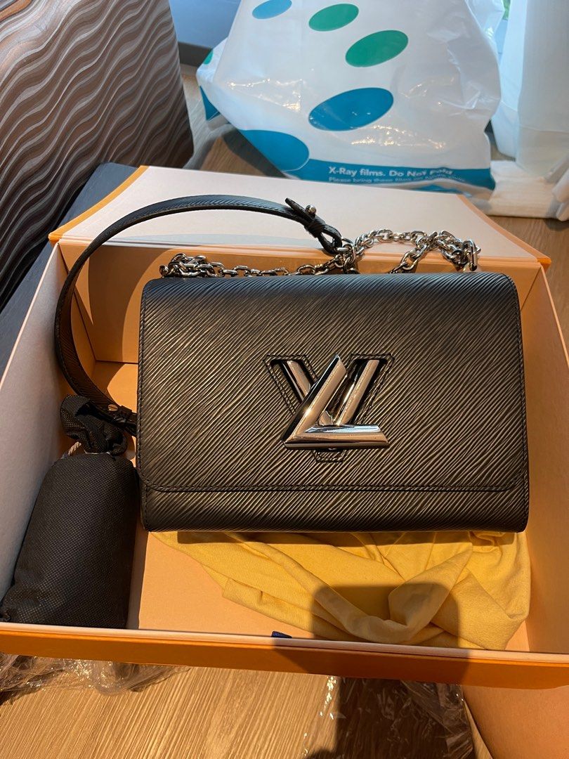 LV Twist Wallet On Chain / Belt Bag Epi leather Black / Phw, Luxury, Bags &  Wallets on Carousell