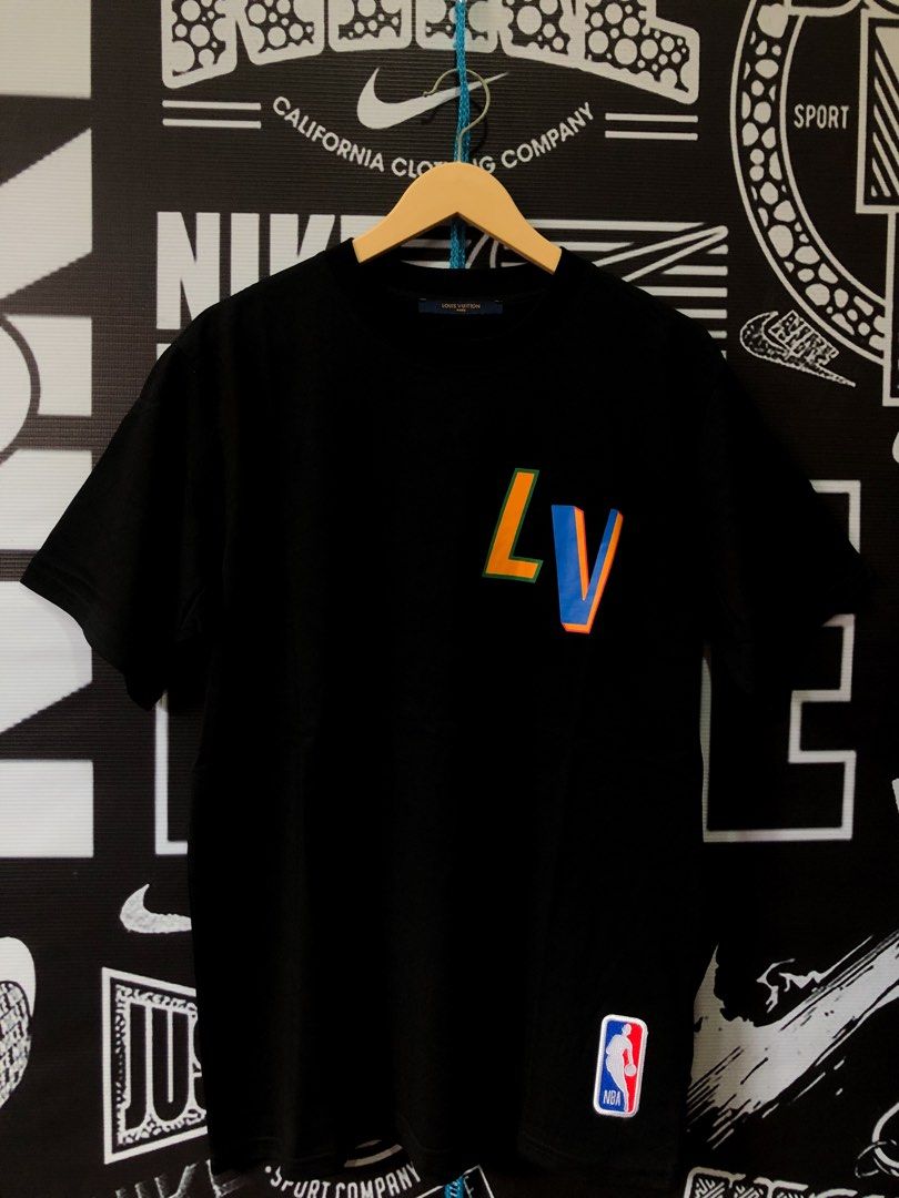 LV X NBA (COLLABORATION) T-SHIRT, Men's Fashion, Tops & Sets, Tshirts &  Polo Shirts on Carousell