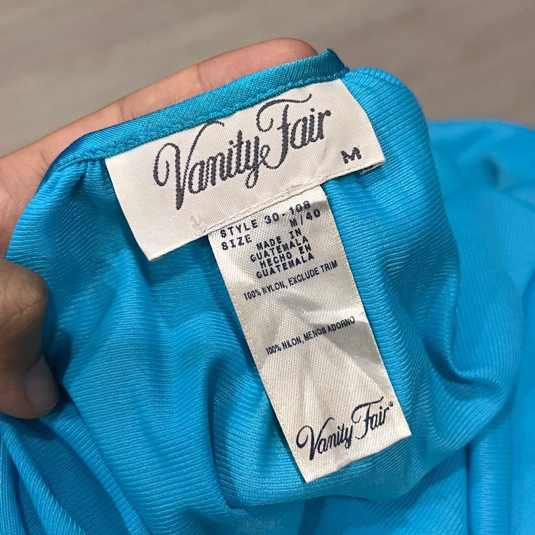 M Vanity Fair Loungewear Nightwear Dress Women s Fashion New