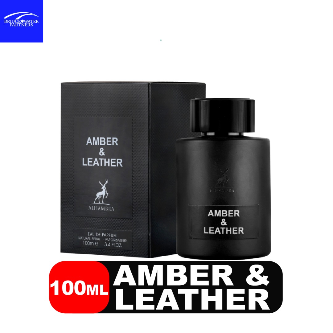 amber & leather perfume