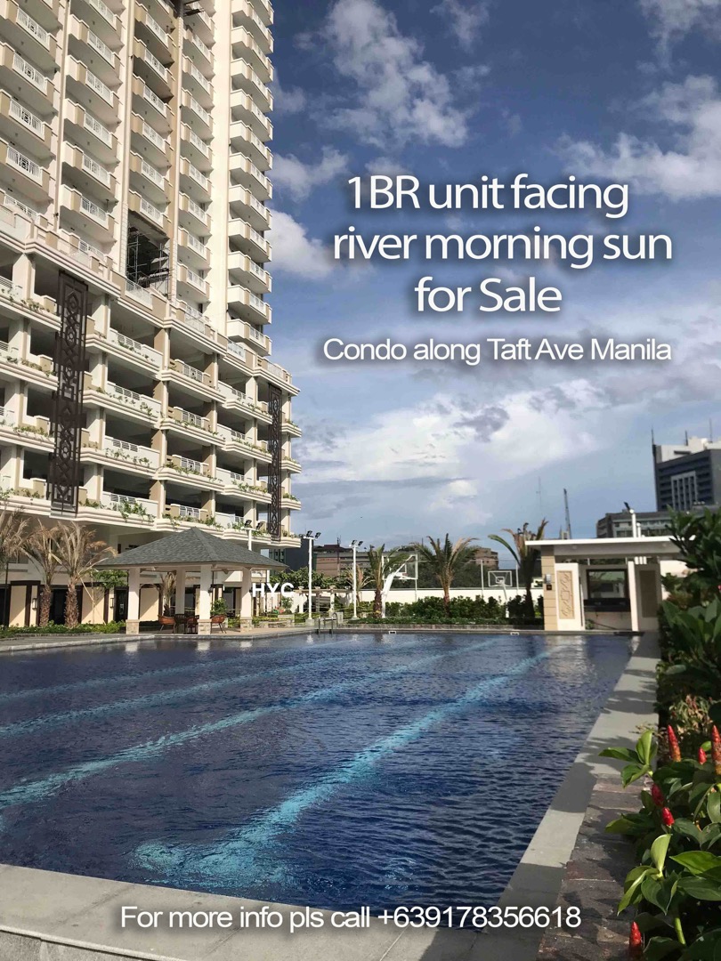 Manila Condo Torre De manila 1br RiverView Morning Sun along Taft Ave