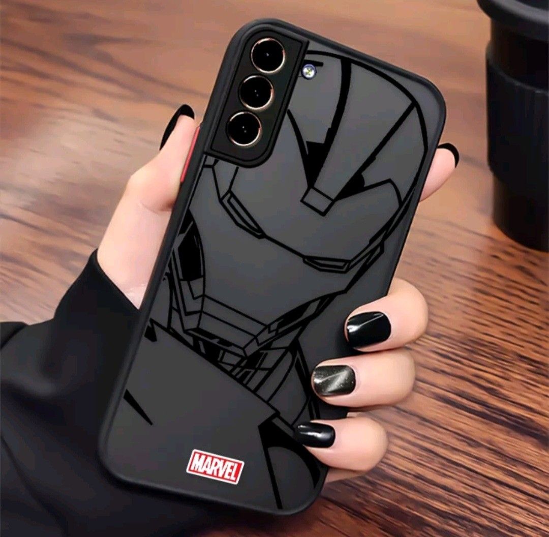Pro Max Iron Man Phone Case Samsung Marvel Iron Man Spiderman Lens