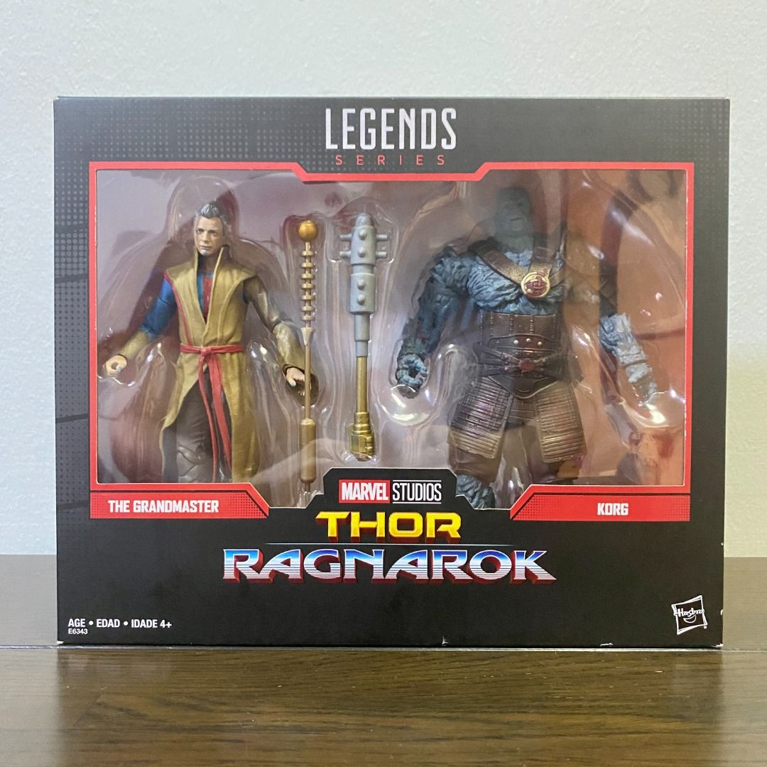 Korg and shop grandmaster marvel legends
