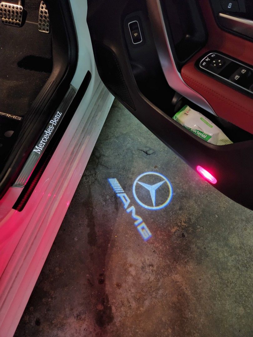 Mercedes CLA Led Car Door Projector Shadow Light Car Accessories