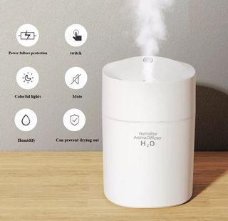 Mini portable humidifier mist essential oil diffuser