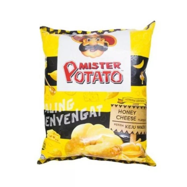 Mister Potato Mix Flavor Potato Crisps 4 X 150g