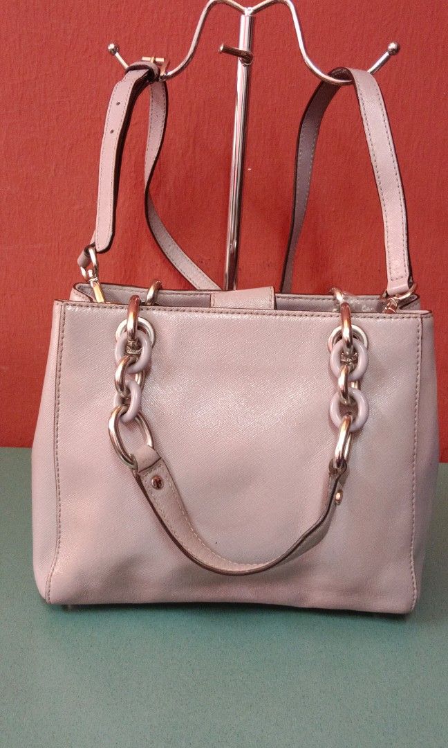 Cynthia small top leather satchel
