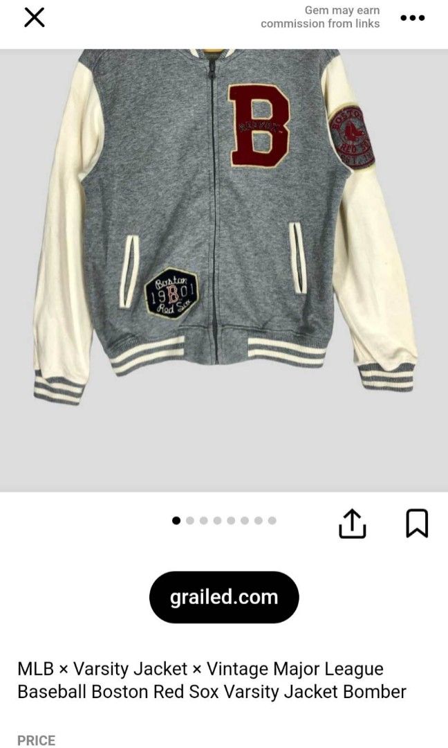 vintage baseball jacket - Gem
