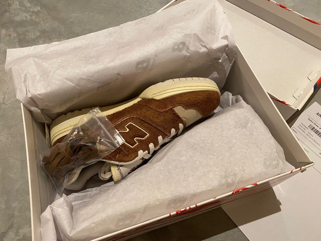 New Balance Aime Leon Dore P550 Brown Men s Fashion Footwear
