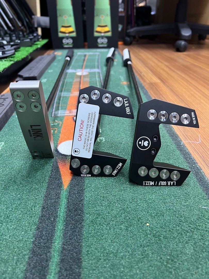 NEW LAB Golf MEZZ.1, MEZZ.1 Max, LINK.1 Putter (34/35 Inch) + Headcover
