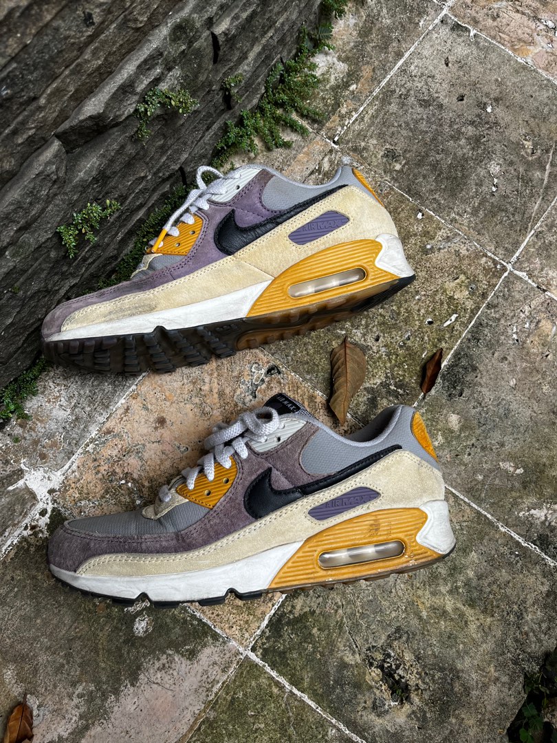 air max 90 purple green