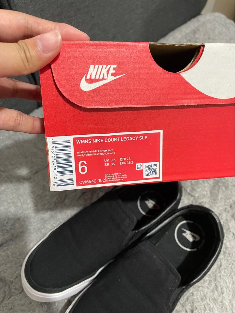 Nike Court Legacy Slip on on Carousell