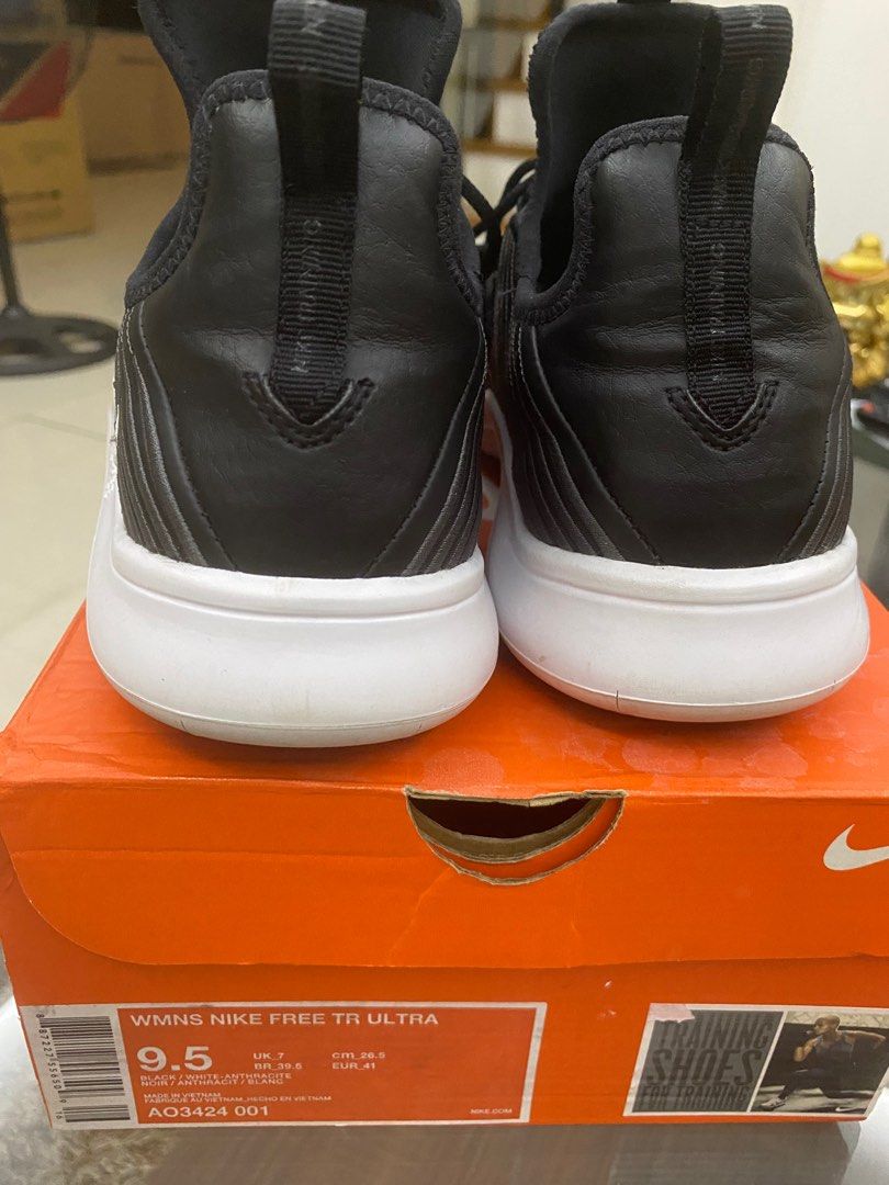 Nike Free TR Ultra Black White Men s Fashion Footwear Sneakers on Carousell