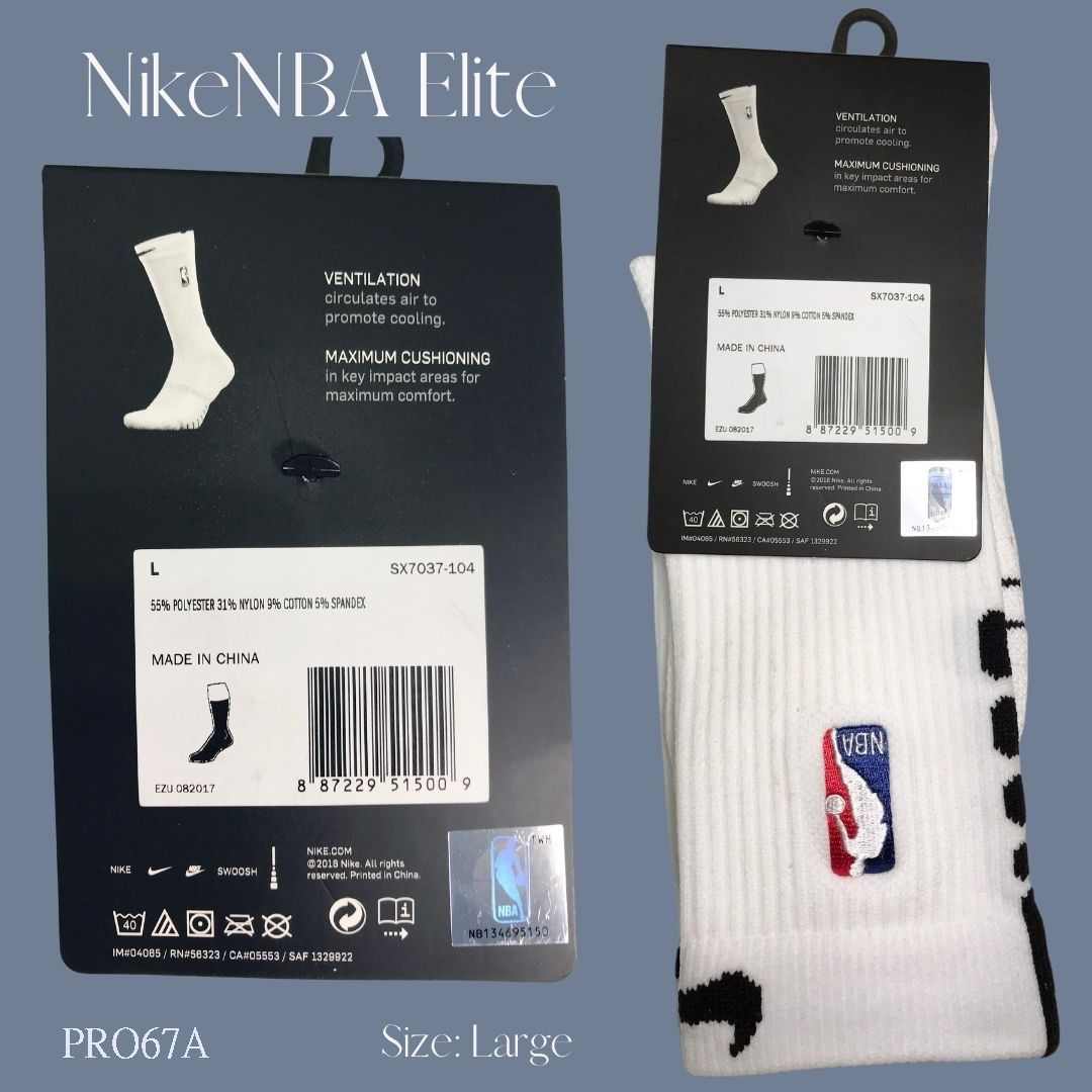 Nike 襪elite socks NBA Power Grip Game issue GI 球員版, 男裝, 手錶及配件, 襪- Carousell