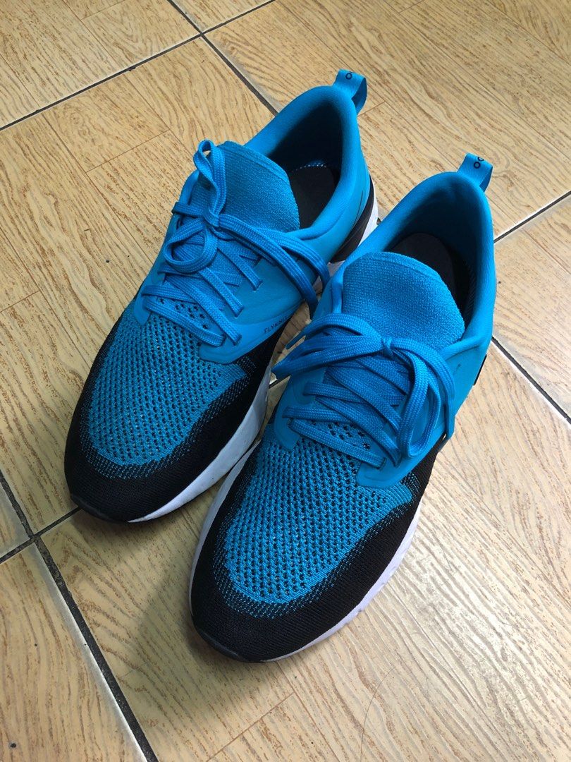 Nike Odyssey Flyknit 2 Mens Running Shoes Blue Lagoon 27 cm Men s Fashion Footwear Sneakers on Carousell