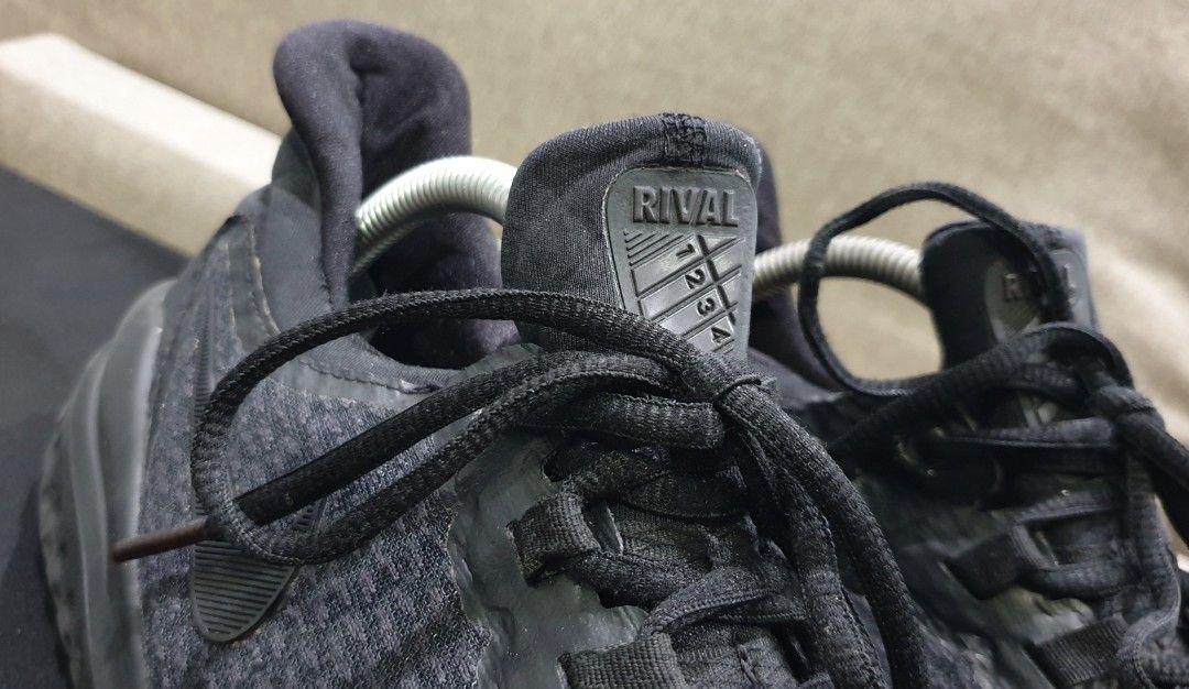 NIKE Renew Rival React Triple Black Running 7uk