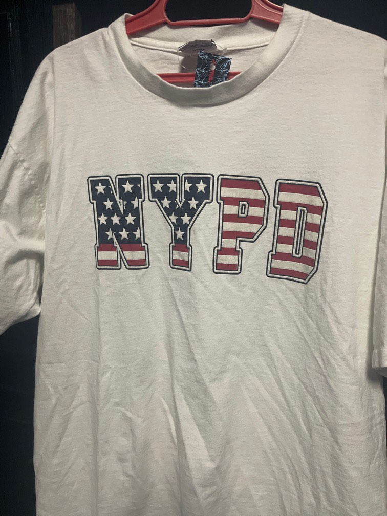 NYPD shirt, Men's Fashion, Tops & Sets, Tshirts & Polo Shirts on Carousell