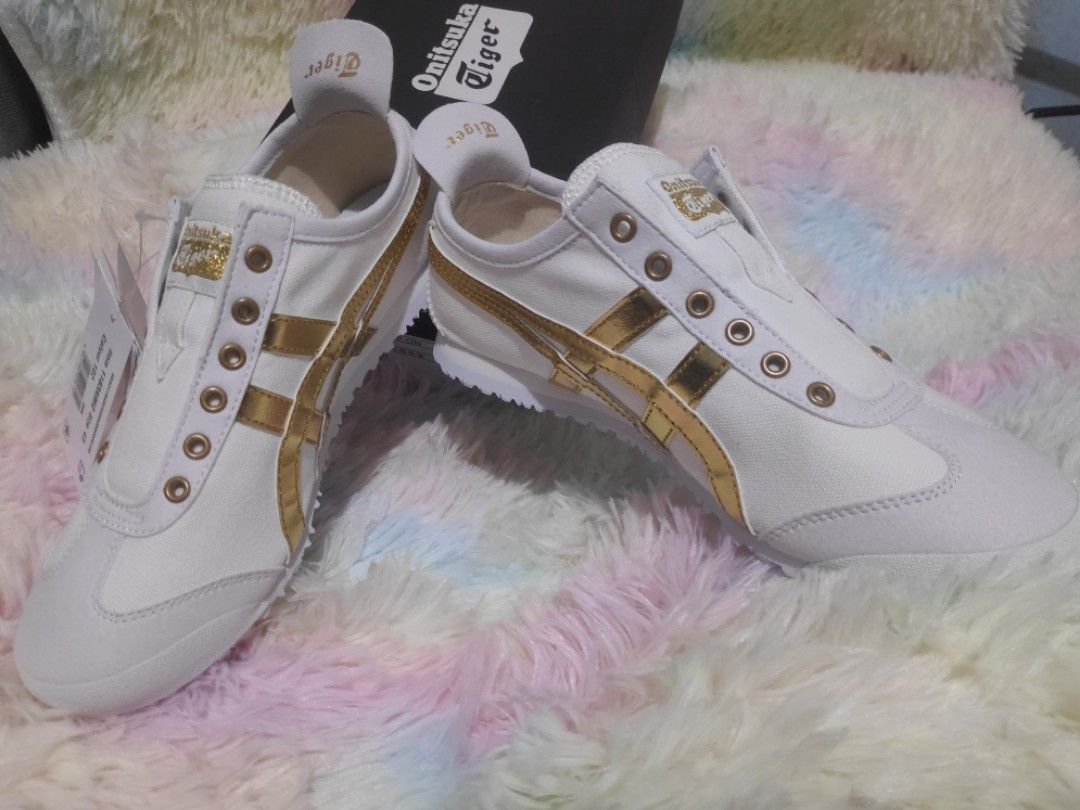 onitsuka white gold