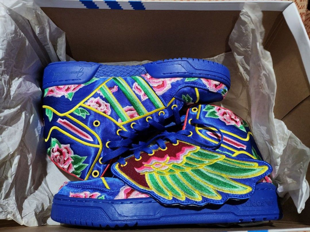 Adidas jeremy scott wings marron sales