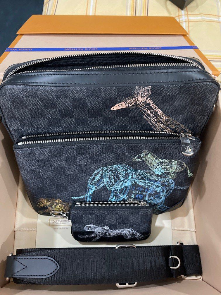 Louis Vuitton Trio Messenger Bag Limited Edition Wild Animals