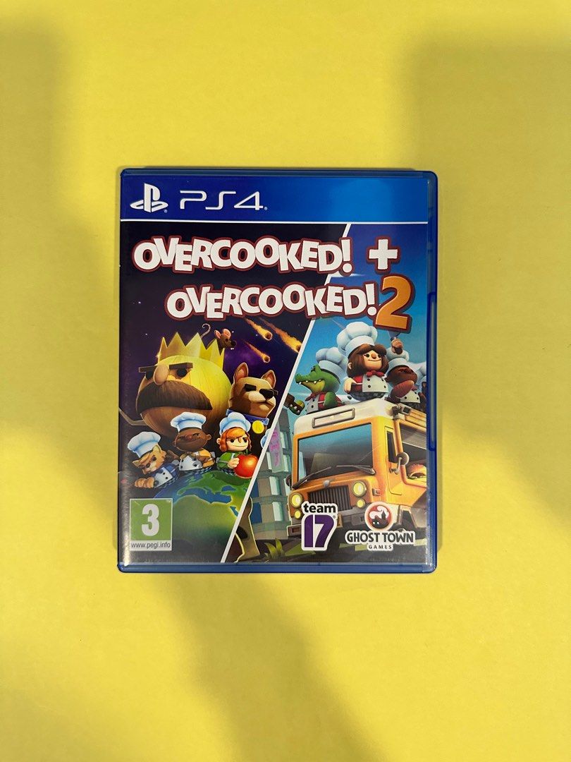 Overcooked 1 shop and 2 ps4