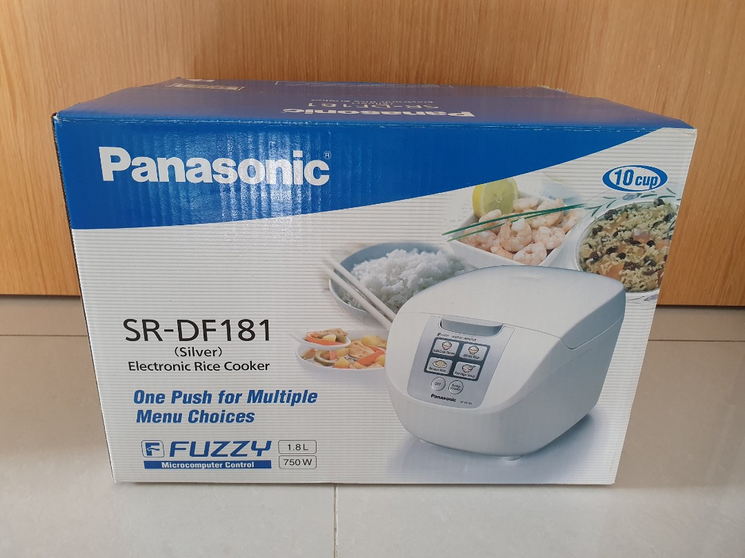 PANASONIC 1.8L Electronic Rice Cooker (750W) SR-DF181, TV & Home ...