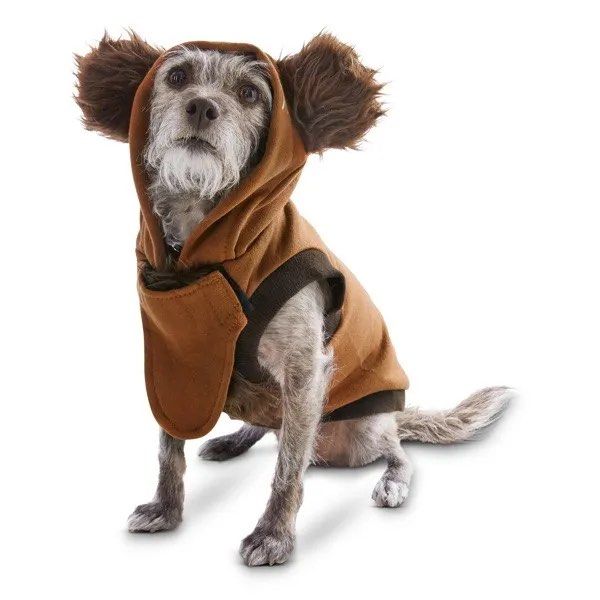 Star wars ewok dog sweater deals with knit hoodie