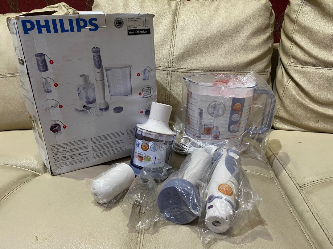 Philips hand blender chopper mixer on Carousell
